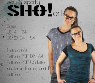 lady & sporty SHO!ert - a basic T-Shirt pattern