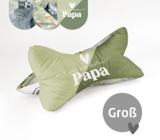 DIY-Nähset - Leseknochen - Groß - Für den besten Papa - Velvet - abby and amy