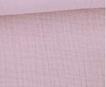 Bio Musselin Lotta - Muslin - Uni - Organic Cotton - Double Gauze - Altflieder