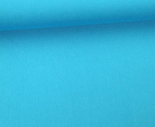 Viskose Twill - Uni - 145cm - Cyanblau