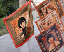 DIY-Nähset Tücher - Konfigurator - Herbst Girls - personalisiert