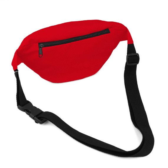 DIY-Nähset - small HipBag - Bauchtasche - Weihnachtsmann - Gesicht - Outdoorstoff - abby and amy