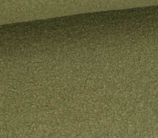 Boucle - Mantelstoff - Uni - 300g - Schilfgrün