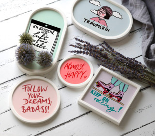 Outdoorstoff - Träumerin - Inlays für Silikon - Probierset - EMJO-DESIGN - abby and amy