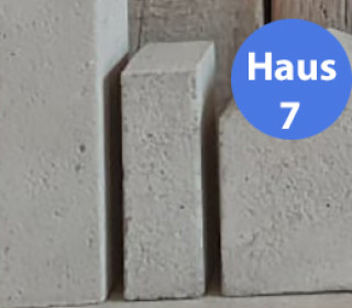 Silikon - Gießform - Häuser - einfach - schlichte Formen - schön - Haus 7 - vielfältig nutzbar