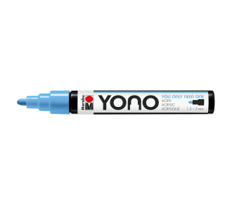 1 YONO Marker - Acrylmarker - 1,5-3mm - Marabu - Pastellblau (Col. 256)