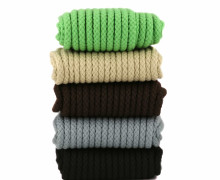 1m Hoodieband - Schmale Kordel - Bademantelkordel - Geflochten - 8mm - Türkis