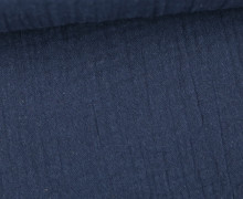 Musselin - Muslin - Uni - Schnuffeltuch - Windeltuch - 150g - Nachtblau