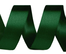 1 Rolle Satinband - 22,5m - Dunkelgrün - Schleifenband - Zierband - 20mm - Uni