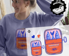 Onkel Bo's Bügelbilder - DIN A4 - Sardinas - BIG