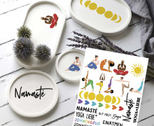 Rub-On Sticker - Yoga - Tante Henni Rub-Ons - vielfältig nutzbar