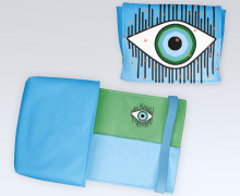 DIY-Nähset - Buch-Organizer - Auge - anlukaa - Softshell - abby and amy