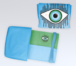 DIY-Nähset - Buch-Organizer - Auge - anlukaa - Softshell - abby and amy