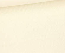 Canvas - feste Baumwolle - 252g - Uni - Warmweiß
