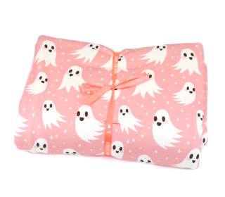 2,6m Zuschnitt - Sommersweat - Flatternde Geister - Rosa - Bio Qualität - Kathi Bondzio - abby and me