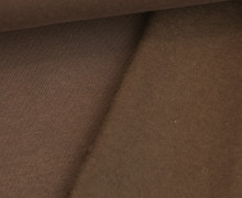 Kuschelsweat Light - Uni - Braun - Sweat Angeraut 