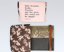 DIY-Nähset - Buch-Organizer - Herbstzauber - Lausemia Design Studio - Softshell - abby and amy