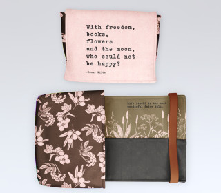 DIY-Nähset - Buch-Organizer - Herbstzauber - Lausemia Design Studio - Softshell - abby and amy
