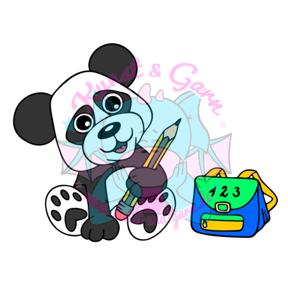 Plotterdatei KiGa Panda Junge