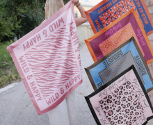 DIY-Nähset Tücher - Konfigurator - Animal Print - personalisiert