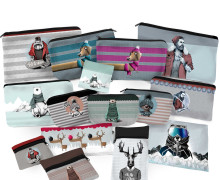 DIY-Nähset - Softshell - Fleece - 15 Stift - und Kramtaschen - Thorsten Berger - Weihnachten - abby and amy