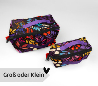 DIY-Nähset - Kosmetiktasche - Binz - Darling Things Nature's Best - Hamburger Liebe - GRÖSSENAUSWAHL - abby and amy