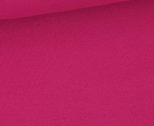 Bündchen Standard - Feine Rippen - Uni - Fuchsia - #877