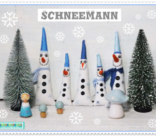 Stickdatei ITH Schneemann Winter Advent in-the-hoop
