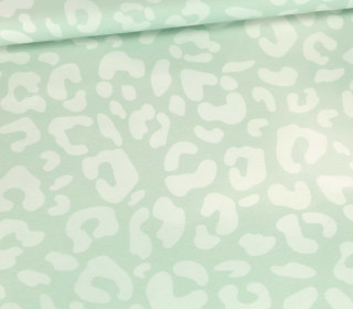 Sommersweat - Tie-Dye Love 3.0 - Batik - Leo - Pastellmint - Bio Qualität - abby and me