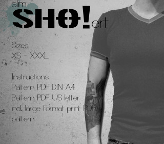 menSHO!ert slim - a slimfit basic shirt pattern