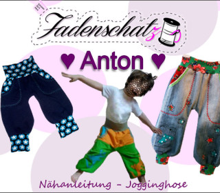 Ebook -  Jogginghose Anton Gr. 56-140