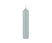 1 kleine Kerze - Kurze Stabkerze - Paraffin - 11cm - Ø 2,2cm  - Aqua Haze