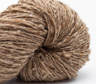 Tussah Tweed - grey-brown-mix