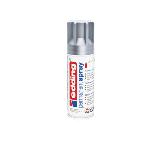 1 Permanentspray - Premium Acryllack - edding 5200 - Silber Matt (col. 923)