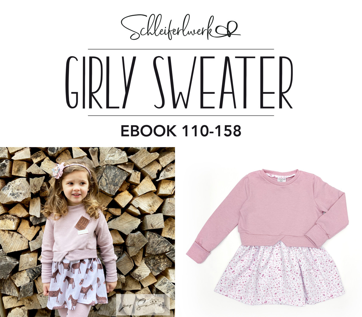 eBook Girly Sweater - Größe 110-158