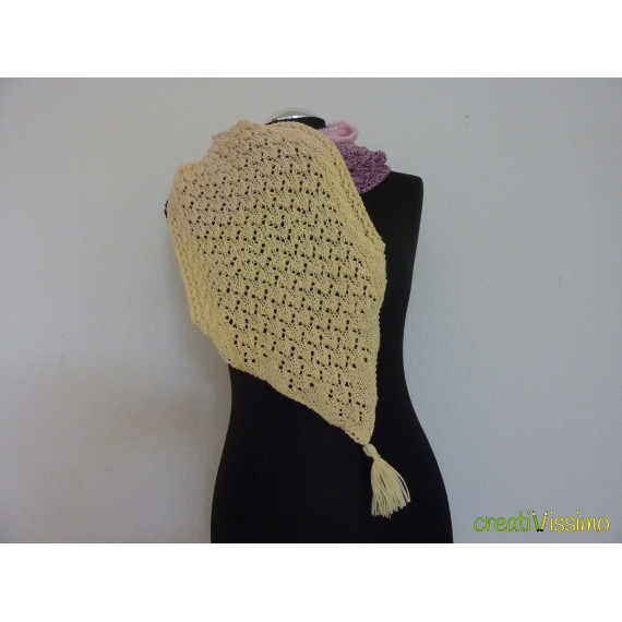 Strickanleitung - Schal "Rapunzel"