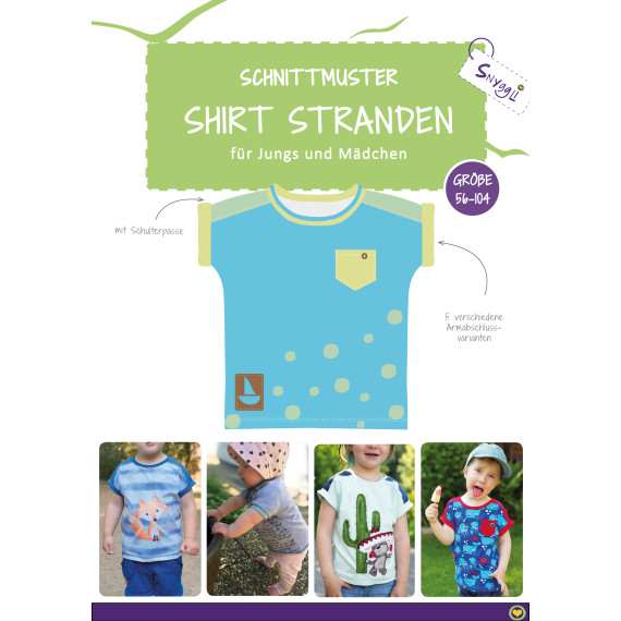 eBook - Shirt Stranden Gr. 56-104