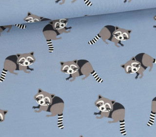 Jersey - Waschbären - Graublau