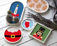 Outdoorstoff - Classic Christmas - Inlays für Silikon - Probierset - studio.mARTinchen - abby and amy