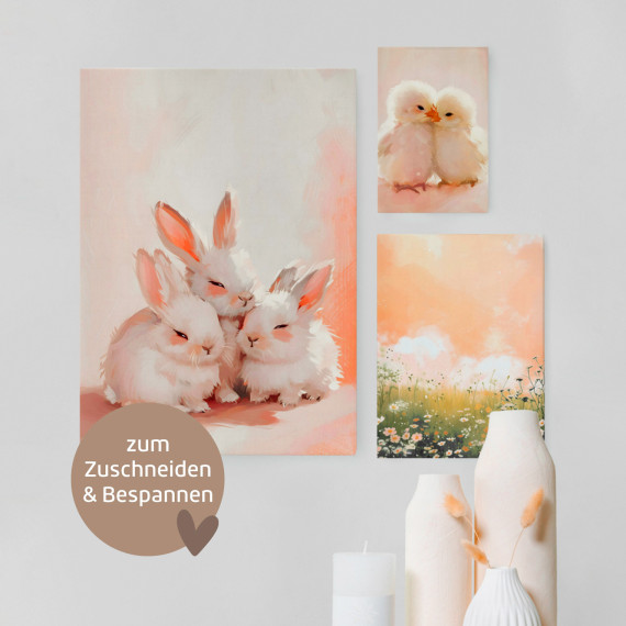 DIY-Paneel - 6 Poster - Hoppy Easter - Outdoorstoff - abby and amy