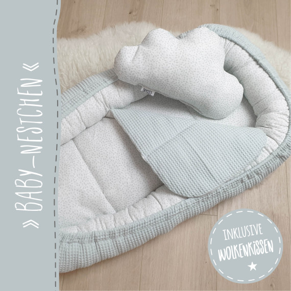 Baby-Nestchen und Wolkenkissen | Nähanleitung und Schnittmuster