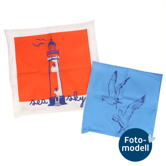 FOTOMODELL - Kissen-Set fertig genäht - Papas Lieblingsecke - Outdoorstoff