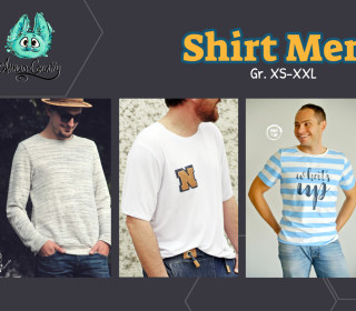 Ebook - Shirt Men - Gr. XS - XXL