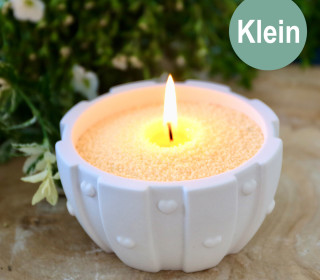 Silikon - Gießform - Dekoschale - Pflanzschale - Kerzenschale - 3D Herzen & breite Streifen - Klein - vielfältig nutzbar