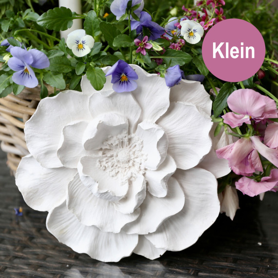 Silikon - Gießform - Wildrose - Blüte - aufgeblüht - Klein - vielfältig nutzbar