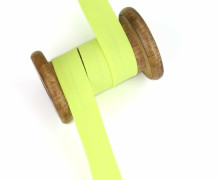 1 Meter Schrägband - 20mm - Neongelb