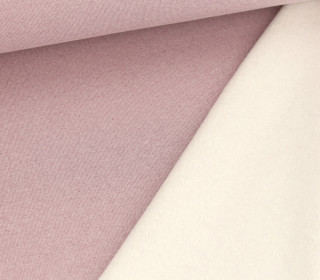 Kuschelsweat - Glitzer - Lurex - Altflieder/Violett