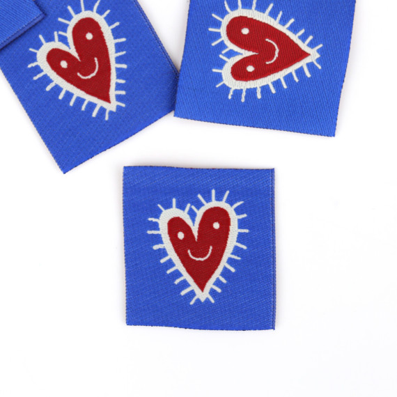 1 Label - Crazy in Love - Herz - Blau - Hamburger Liebe