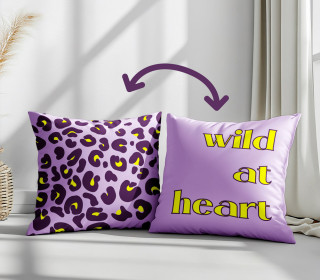 Genähtes Kissen inkl. The Future is Female - Wild At Heart - Lausemia Design Studio - Mein Hanseherz