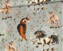 Jersey - Pferdewiese - Grüngrau Hell - Bio-Qualität - Eda&Mo - abby and me